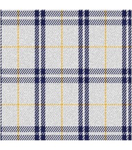 Casimir Escocés Gris Azul Amarillo