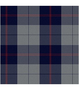 Casimir Escocés Gris Azul Rojo