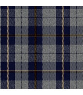 Casimir Escocés Gris Azul Amarillo